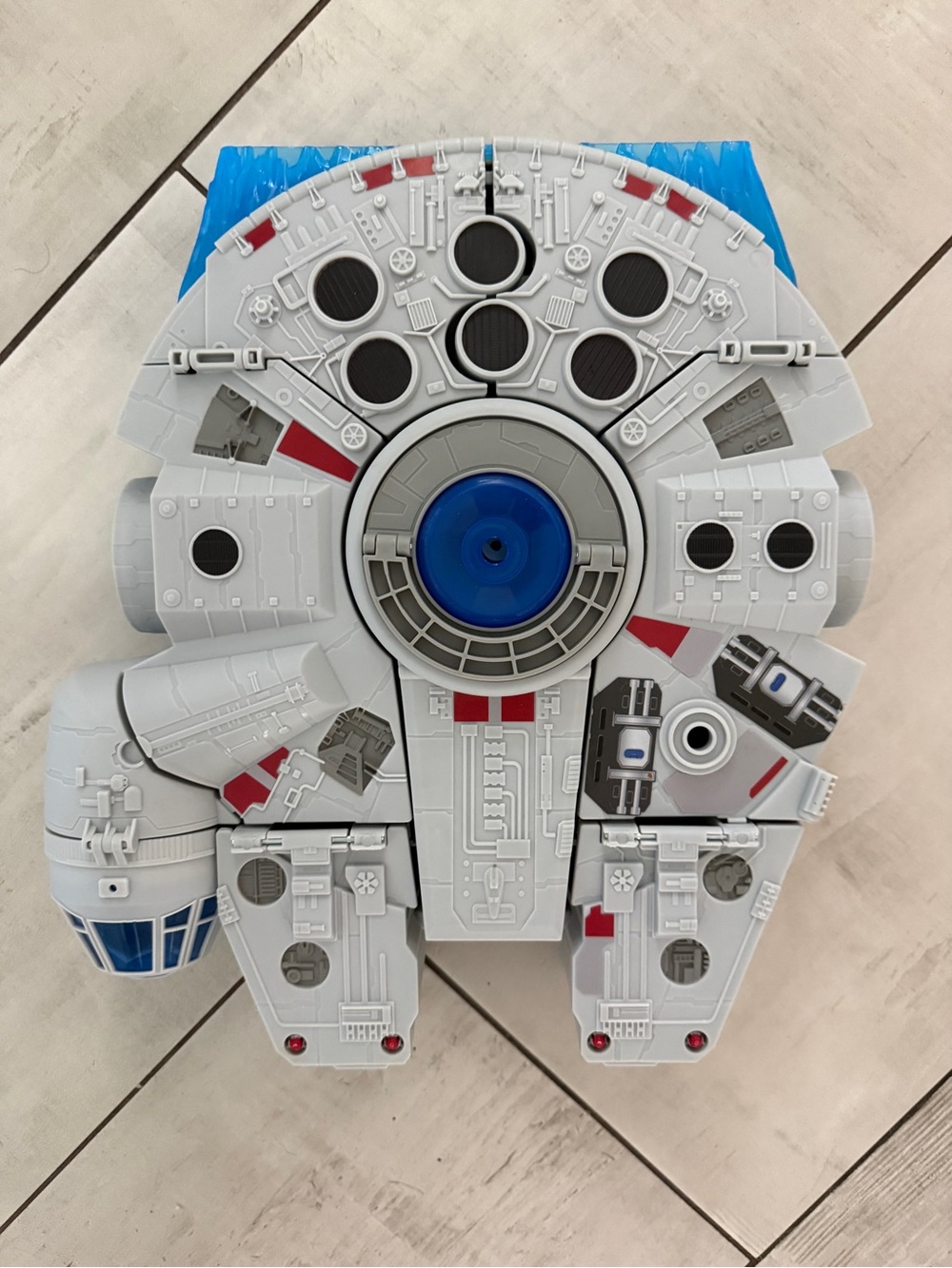 Star Wars Millennium Falcon Kids Playset - Gray/Blue